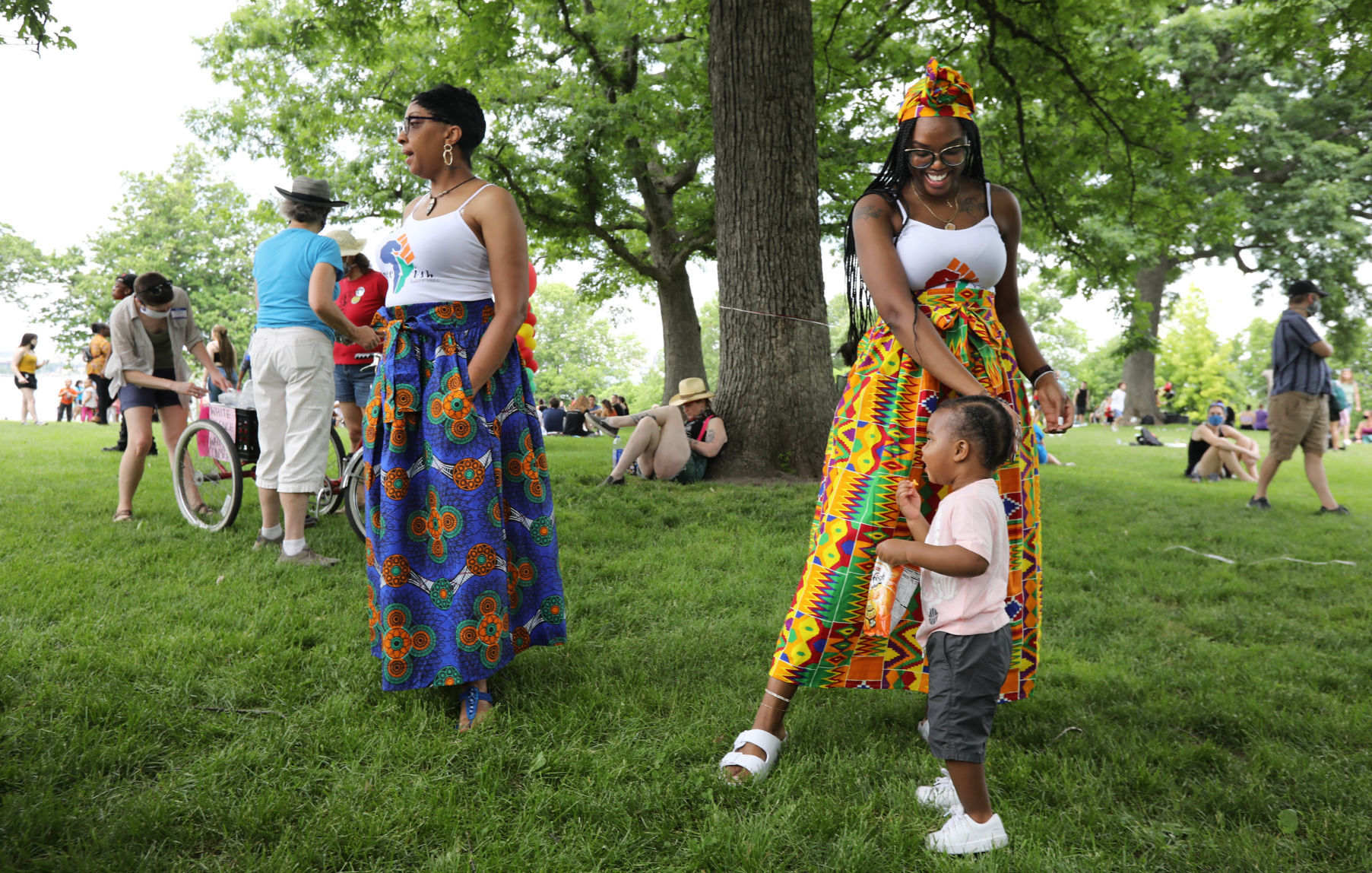 Juneteenth rally at Olin Park